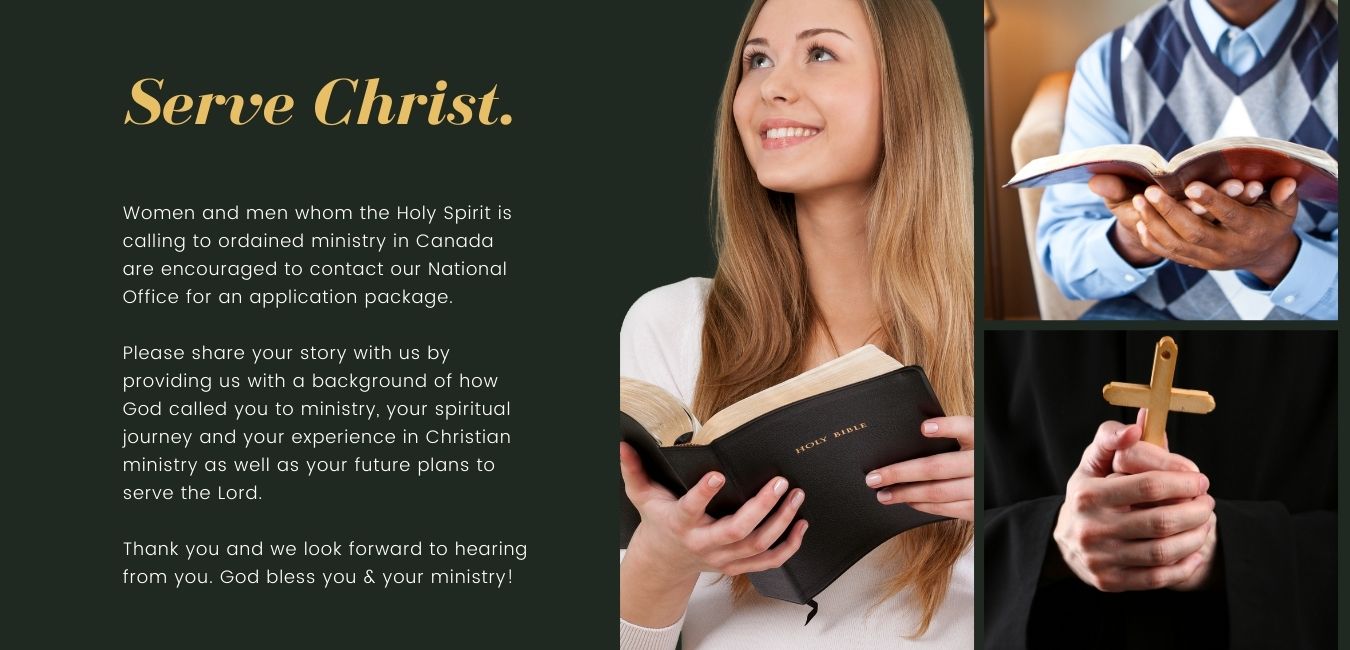 Called to Ordained Ministry in Canada
